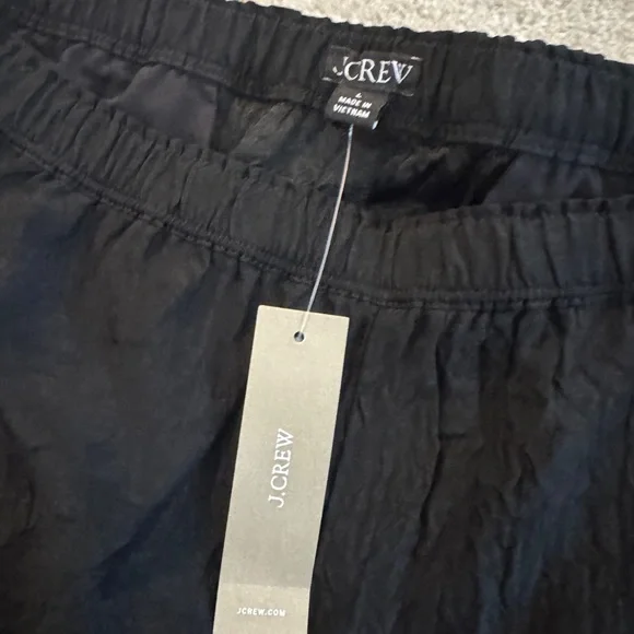 NWT BEST SELLER J.Crew Stratus pant in textured satin sz L - Picture 3 of 4